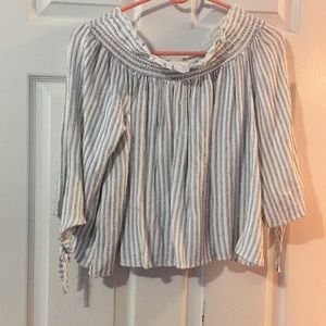 Off  the shoulder top